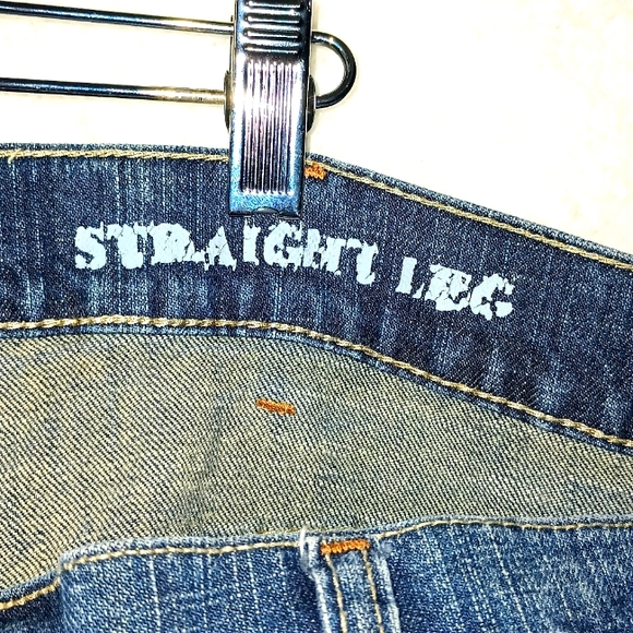 Y2K Calvin Klein Straight Leg Men's Jeans Size 38 - Picture 3 of 7